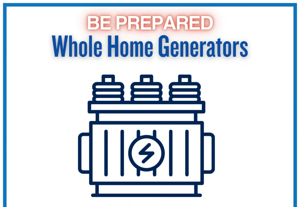 Be Prepared: Whole Home Generators